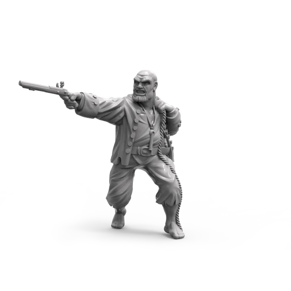 Boatswain Resin Model