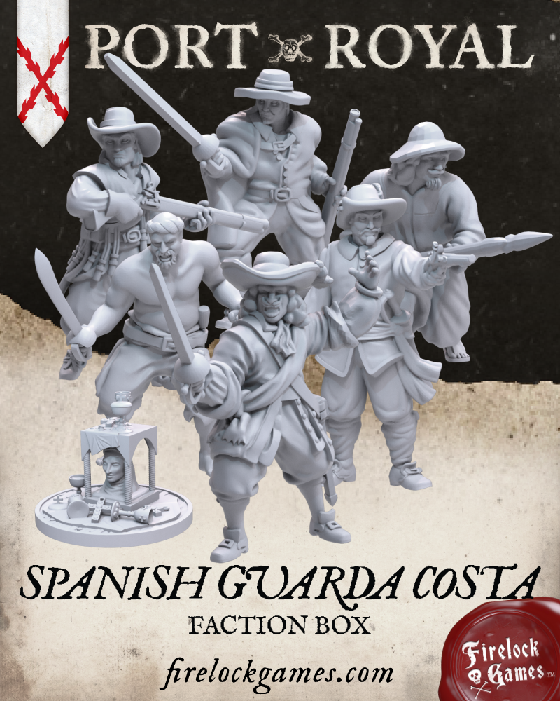 Spanish Guarda Costa Faction Box