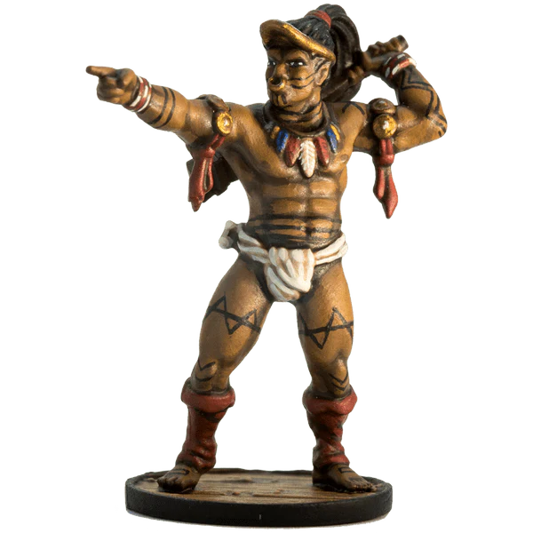 Native American Commander Miniature